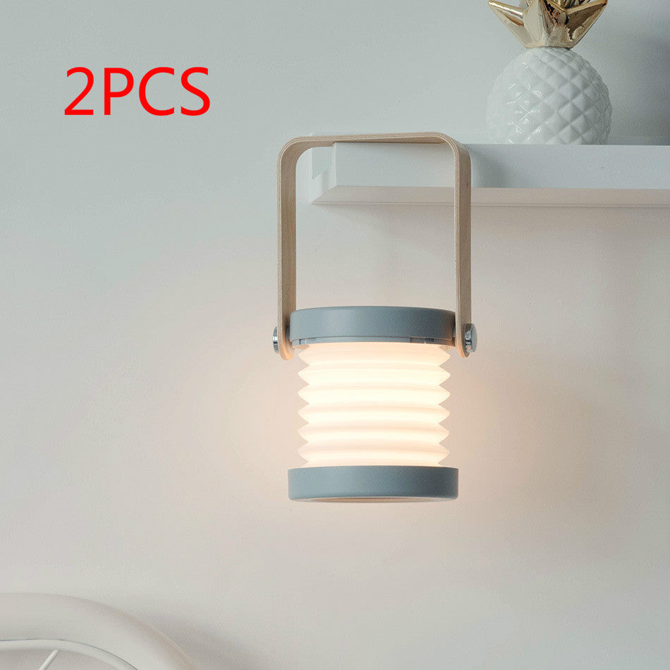 Foldable LED Lantern Lamp: Touch Dimmable and USB Rechargeable