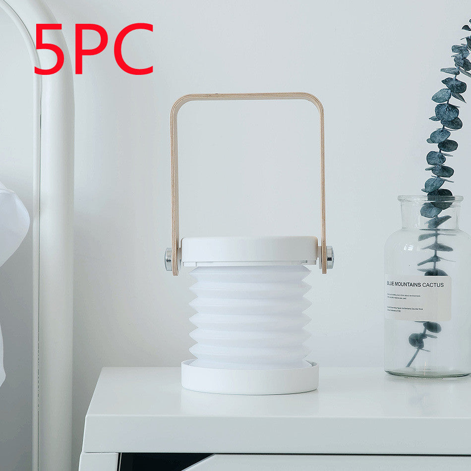 Foldable LED Lantern Lamp: Touch Dimmable and USB Rechargeable