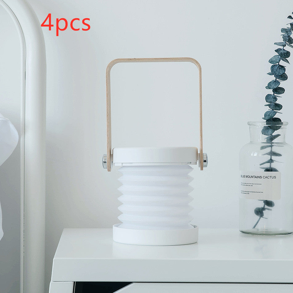 Foldable LED Lantern Lamp: Touch Dimmable and USB Rechargeable