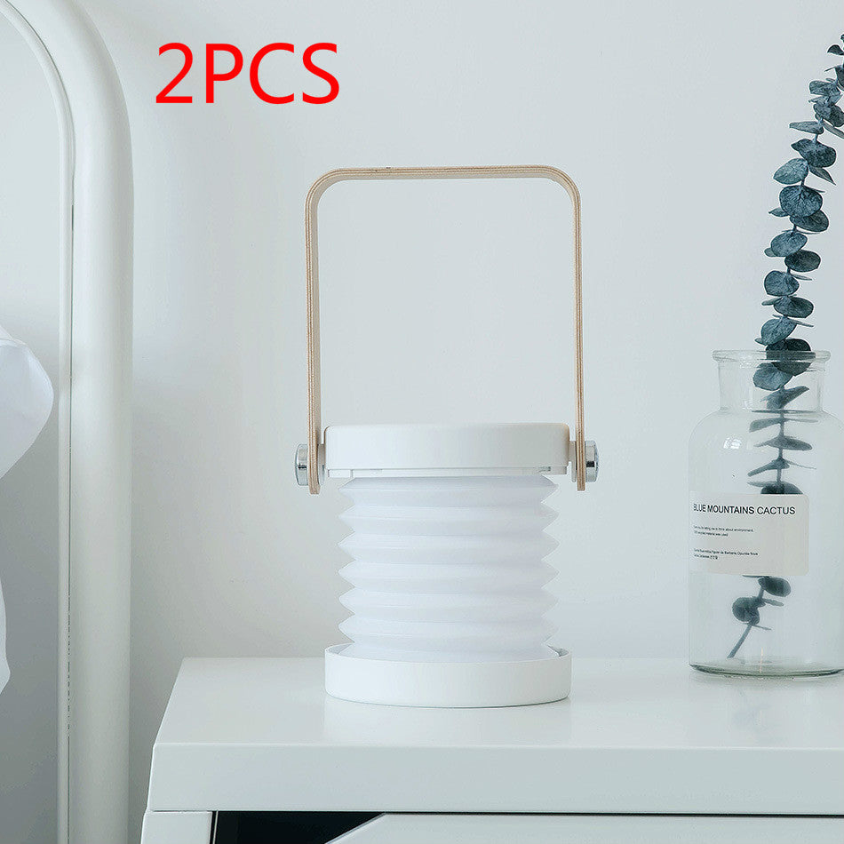 Foldable LED Lantern Lamp: Touch Dimmable and USB Rechargeable