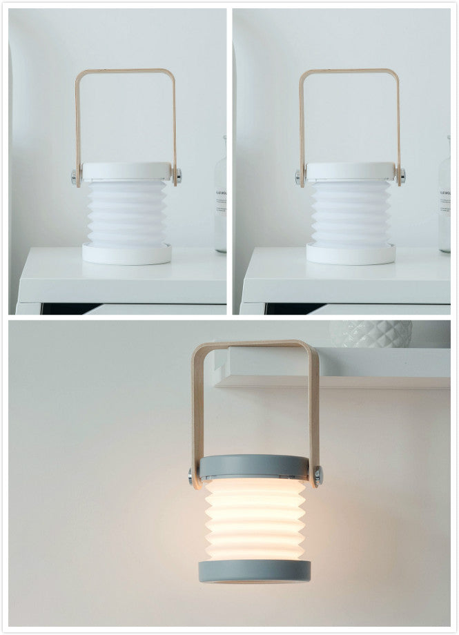 Foldable LED Lantern Lamp: Touch Dimmable and USB Rechargeable