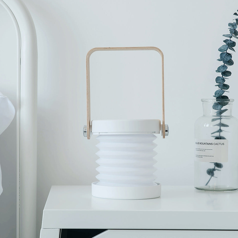 Foldable LED Lantern Lamp: Touch Dimmable and USB Rechargeable