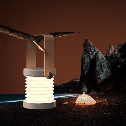 Foldable LED Lantern Lamp: Touch Dimmable and USB Rechargeable